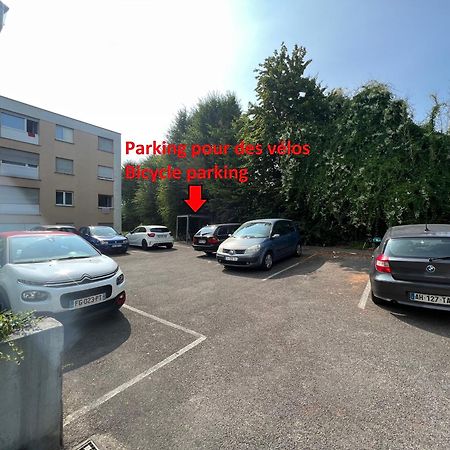 Dnn: Stylish Studio with Free WiFi and Parking Near Basel Saint-Louis  Exterior photo