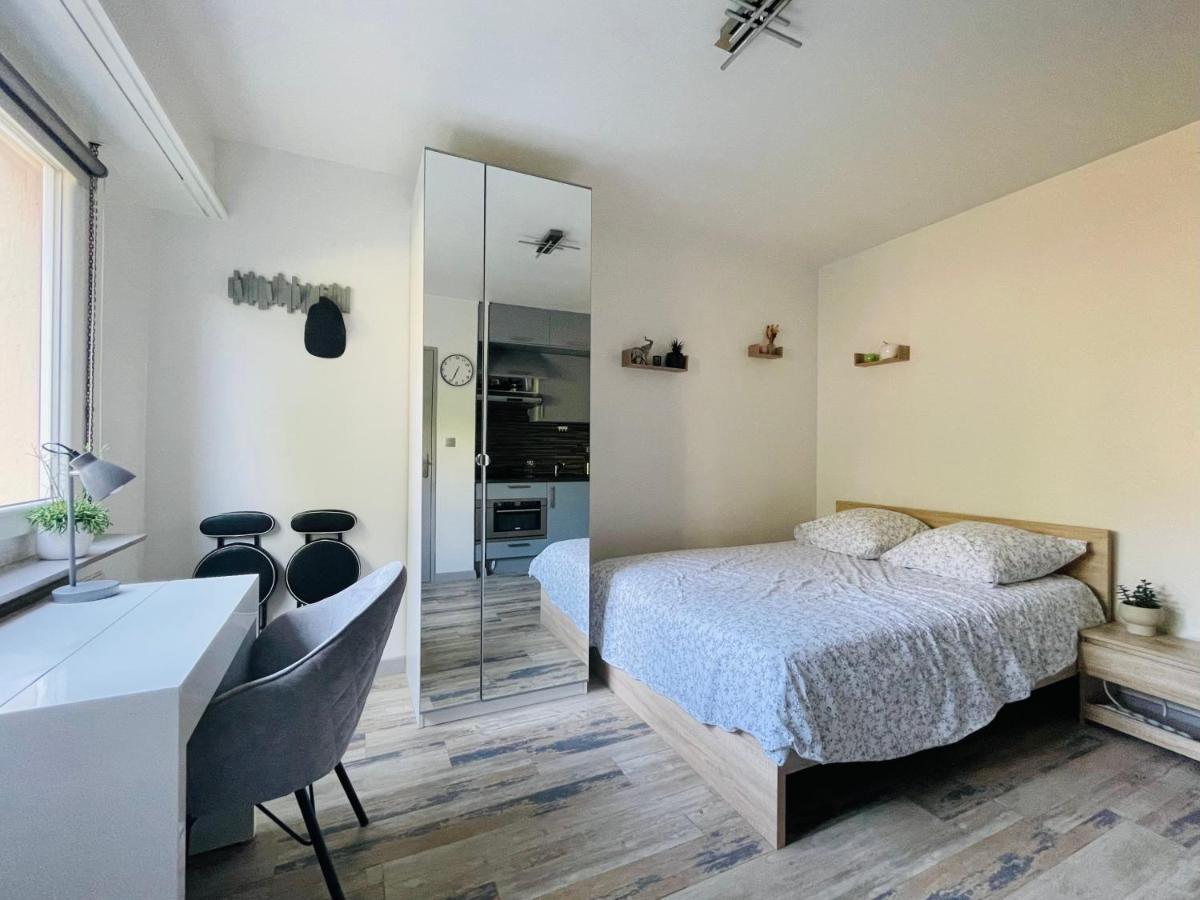 Dnn: Stylish Studio with Free WiFi and Parking Near Basel Saint-Louis  Exterior photo